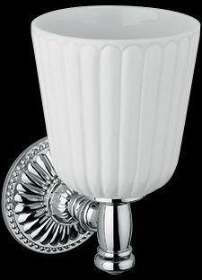 AA142 Стакан, настенный, керамический bagno&associati AIDA