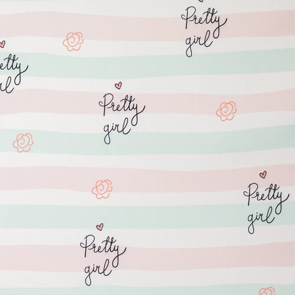 Штора на ленте Девочка 160x260 см цвет розовый GARDEN STLM-2062962 - Вид №2