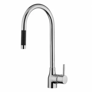 Латунь. 97 кг. Выдвижной смеситель для кухни Quadrodesign