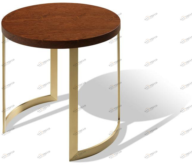 HMD INTERIORS Сервисный стол по контракту из дерева и металла Moon sun-id-1511995