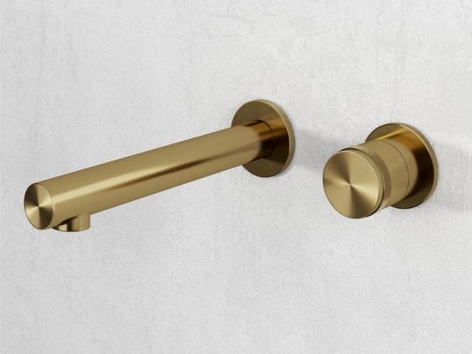 Настенный смеситель для раковины из нержавеющей стали с 2 отверстиями LUSSO Urban ARCH-00013155