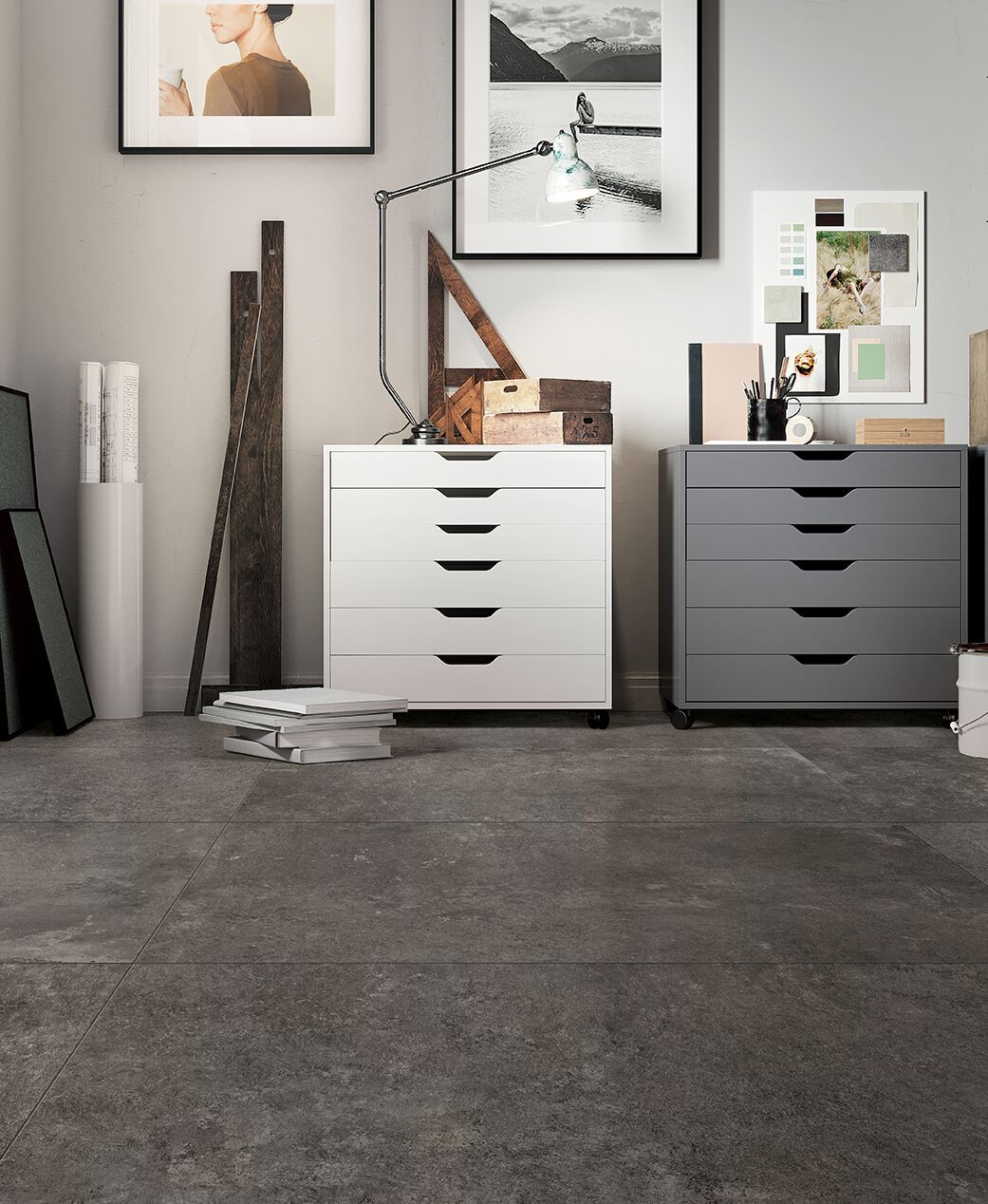 Пол / облицовка керамогранита с эффектом камня CERAMICA FONDOVALLE Reframe ARCH-00133786 - Вид №3