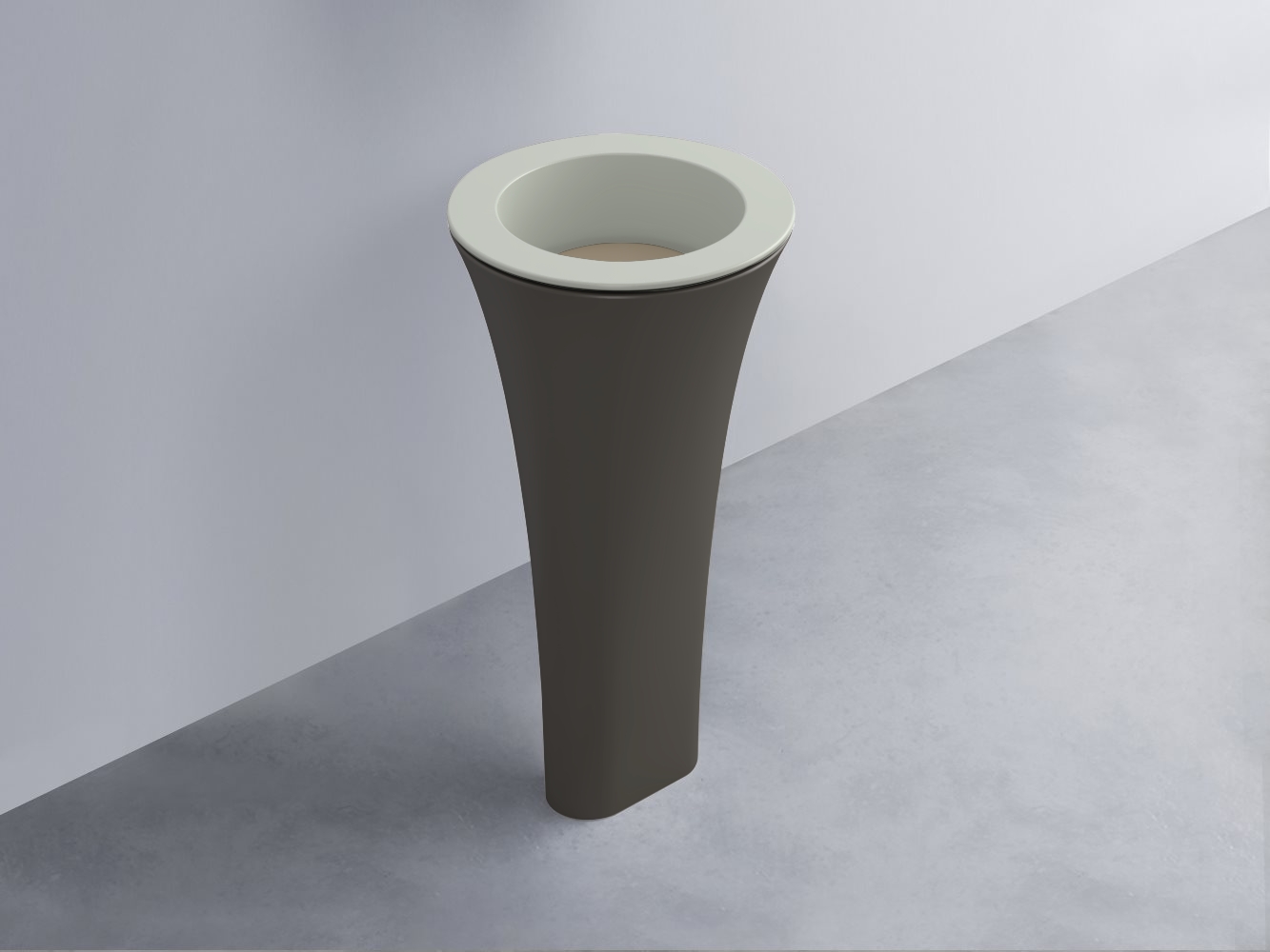 AMLA45-PM+AMPILT-AV+AMCOLT-FN Раковина Amedeo Tondo отдельностоящая cielo Enjoy + Amedeo Ceramica Cielo