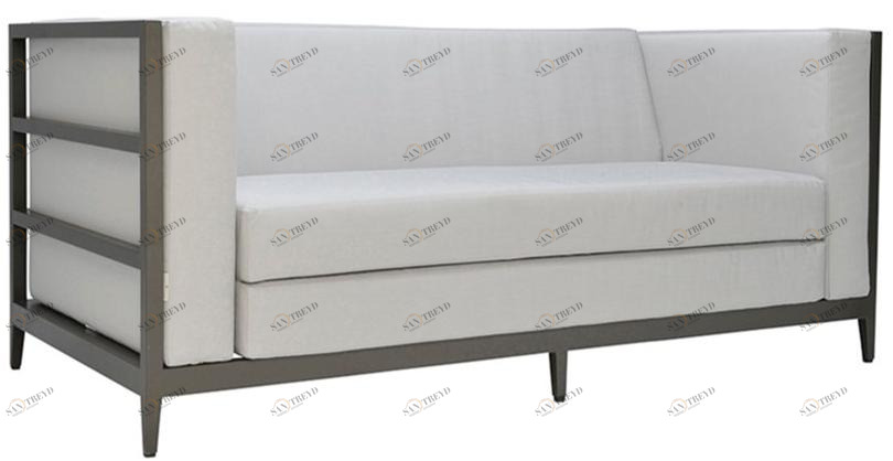 JANUS et Cie 2-местный диван из алюминия с порошковым покрытием Azimuth sun-id-1479475