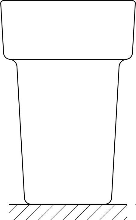 ELU 001 Стакан ELLUX Ellux - Вид №1