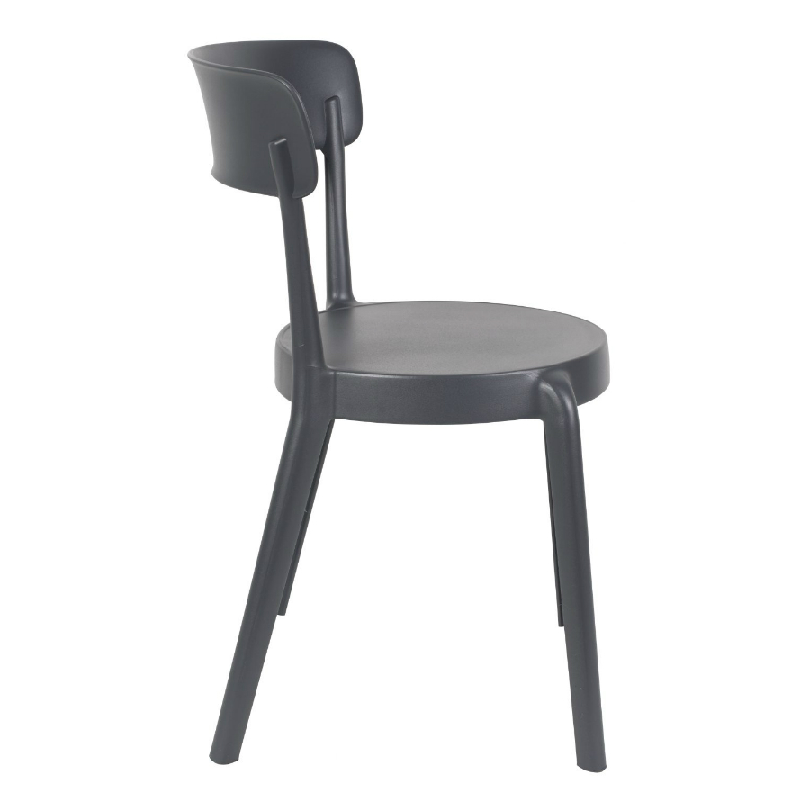 Стул Hoppe, темно-серый White Label Living 1100355 - Вид №5