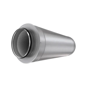 91837444 Шумоглушитель круглый Provent RS 125x900 оцинкованная сталь STLM-1541398