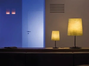 Quadrifoglio Настольная лампа из льна с диммером Grace