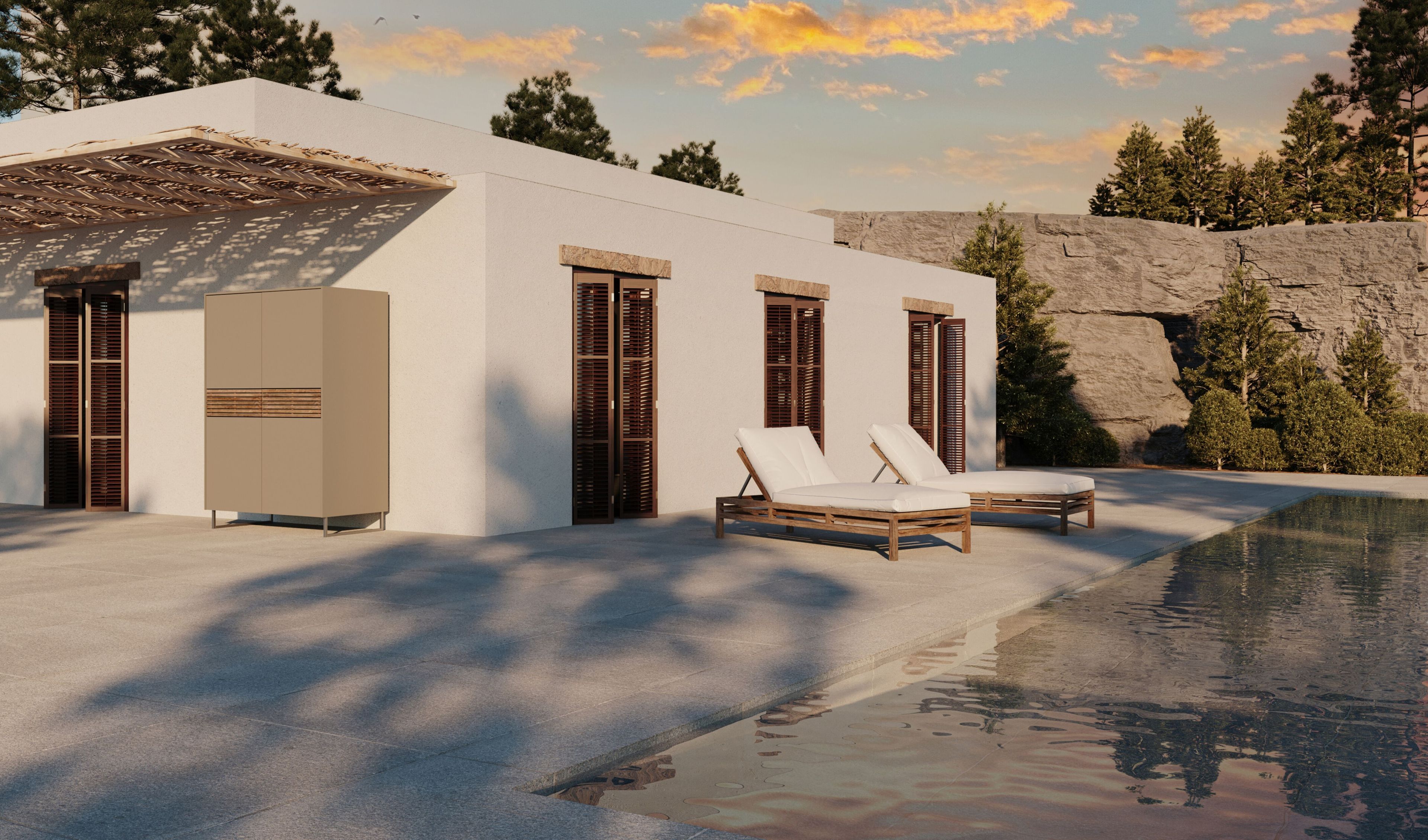 Передвижной садовый контейнер CUBIC OUTDOOR LIVING CUBIC CUPBOARD ARCH-00034900 - Вид №1