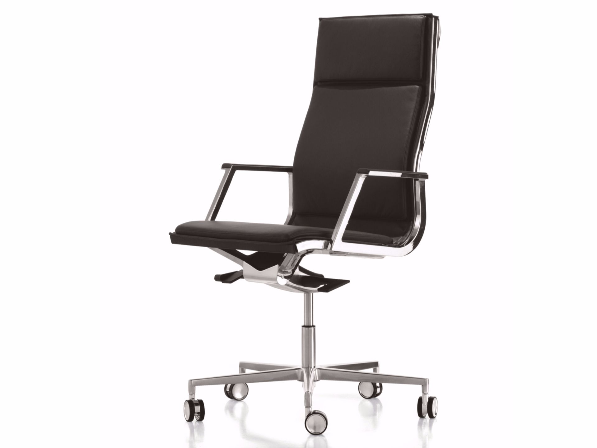 Регулируемое по высоте офисное кресло с колесами 5 спиц Luxy Nulite ARCH-00125093