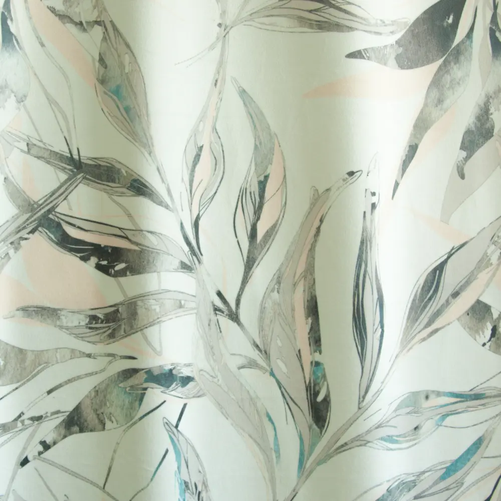 SEASONS Штора блэкаут Лион с лентой 140x260 см бежевый бархат 88948009 STLM-1051796 - Вид №1