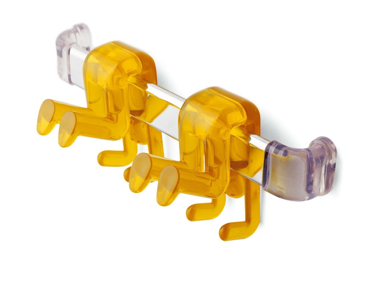 Стальная и пластиковая полупрозрачная настенная вешалка Inday Gino ARCH-00026655 - Вид №1