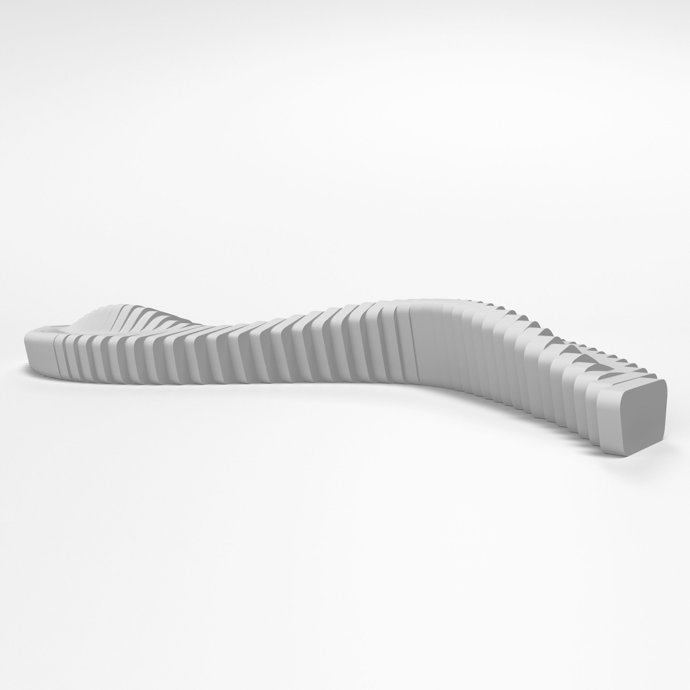 Модульный изогнутый диван с пенопластовым покрытием SIXINCH Cliffy ARCH-00045746 - Вид №65