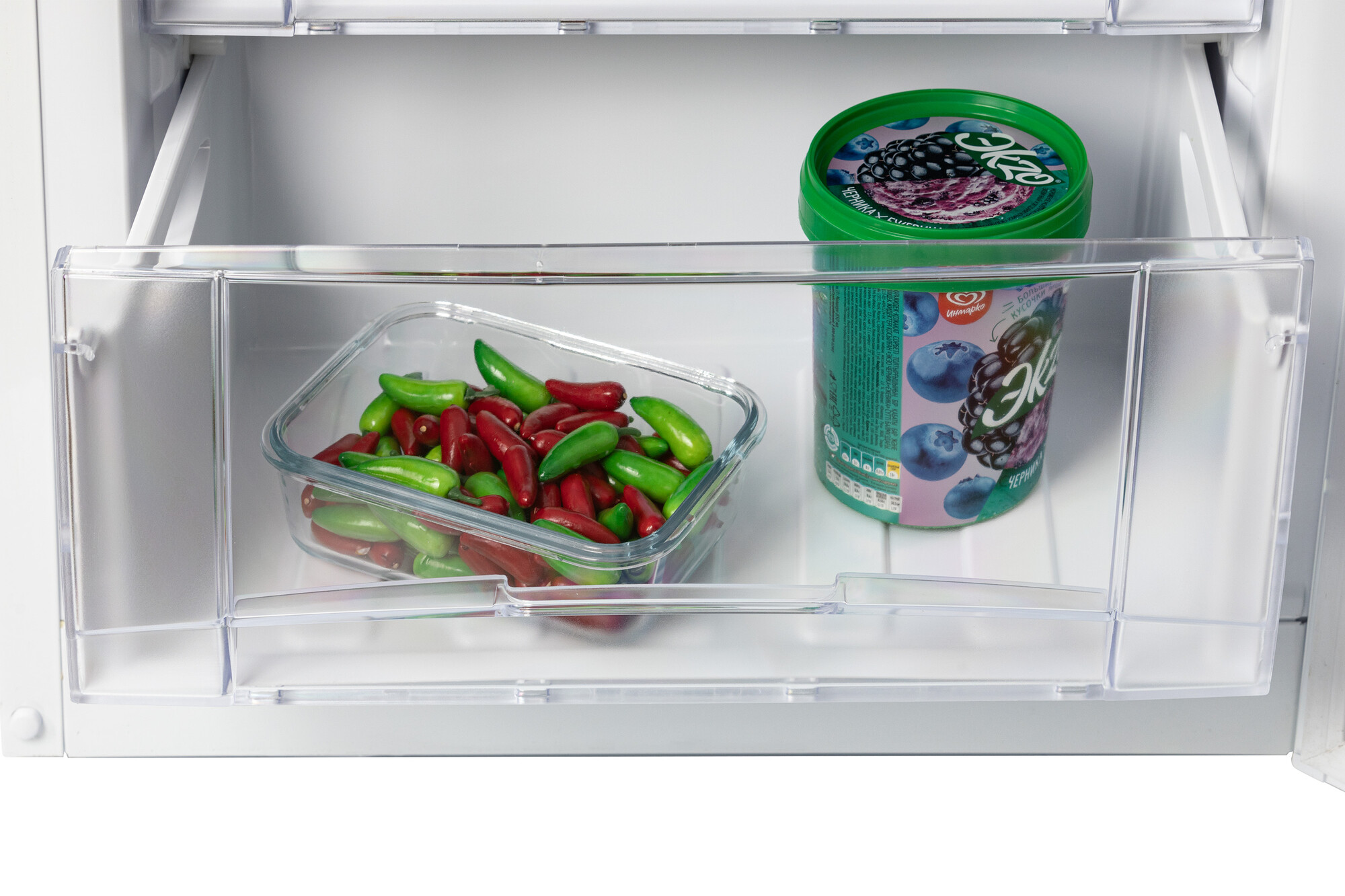 9070791 Холодильник с морозильником   Nordfrost NRG 152 L зеленый STDN-0140740 - Вид №3