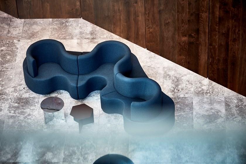 Verpan Секционный модульный диван из ткани Cloverleaf sun-id-1406223 - Вид №2