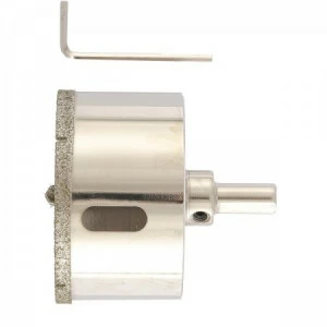 Коронка алмазное по керамограниту 68х67мм трехгранный хвостовик Matrix