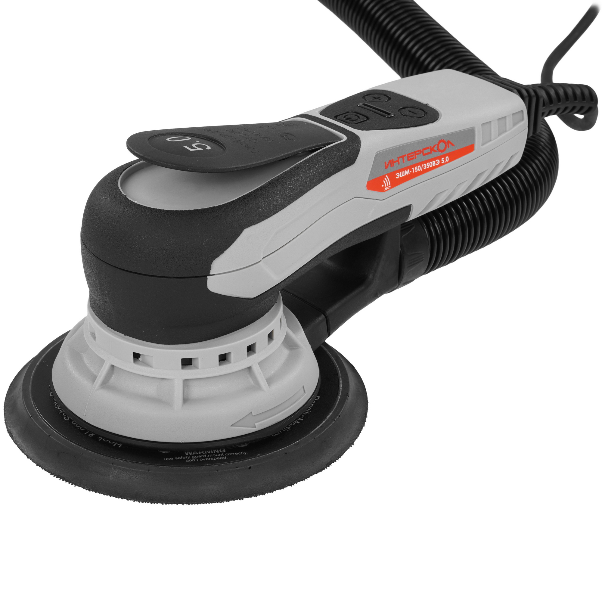 Эксцентриковая шлифмашинка ИНТЕРСКОЛ ЭШМ-150/350ВЭ 5611646 STDN-0124957