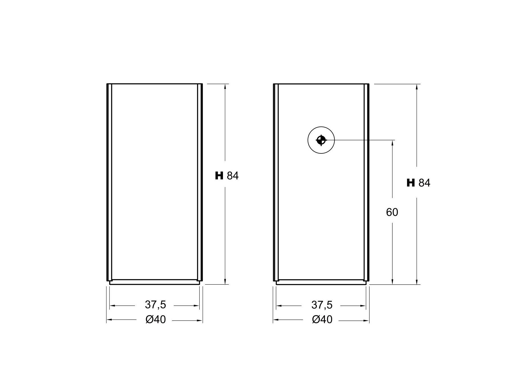 Отдельно стоящий круглый умывальник из мрамора Pietra Grey Inbani решетки ARCH-00034907 - Вид №18
