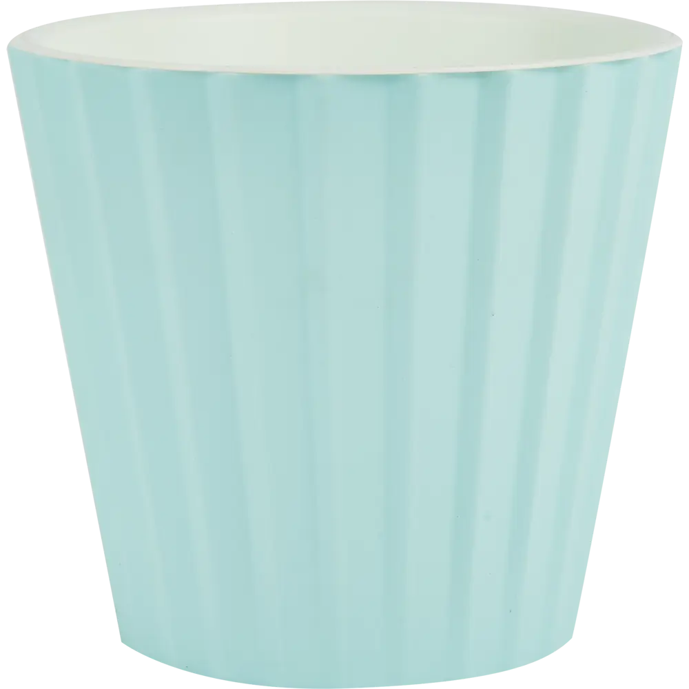 Горшок цветочный ø16 h14.6 см v2 л полипропилен голубой INGREEN Sand STLM-2024252