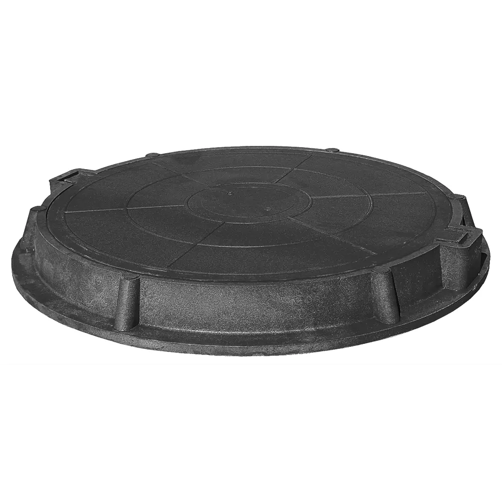 Люк ППК тип Л 580x60 мм до 3 т черный полимерпесчаный Santreyd STLM-2083914