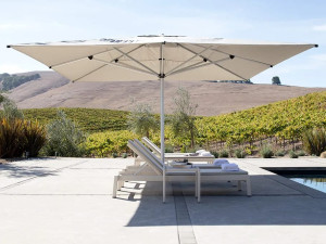 Квадратный зонт с телескопическим закрытием