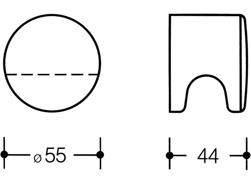 557.55 мебельная ручка HEWI USA Produkte  - Вид №16