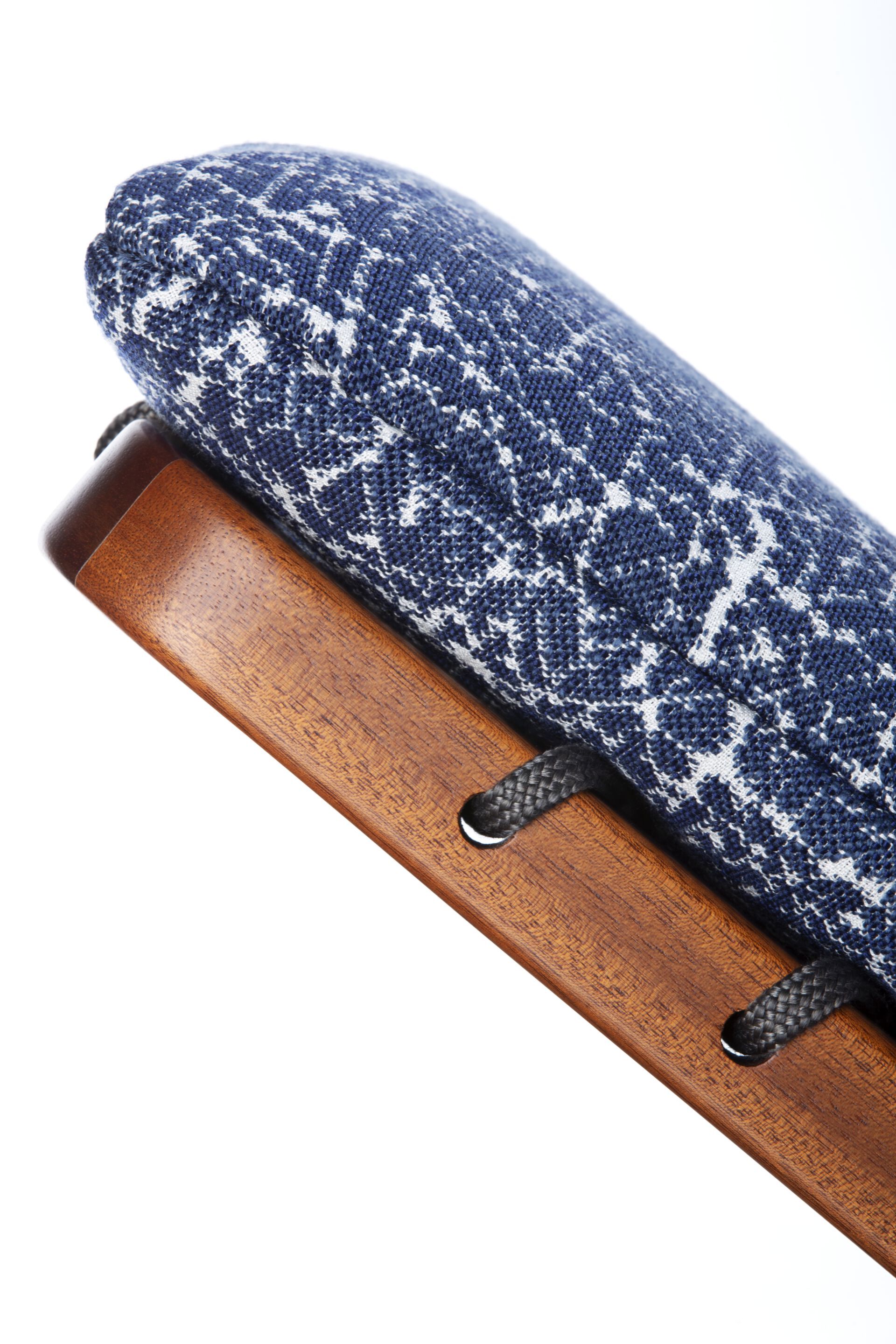 Садовая кровать с откидывающейся спинкой из красного дерева и ткани Exteta Sunset ARCH-00127341 - Вид №6