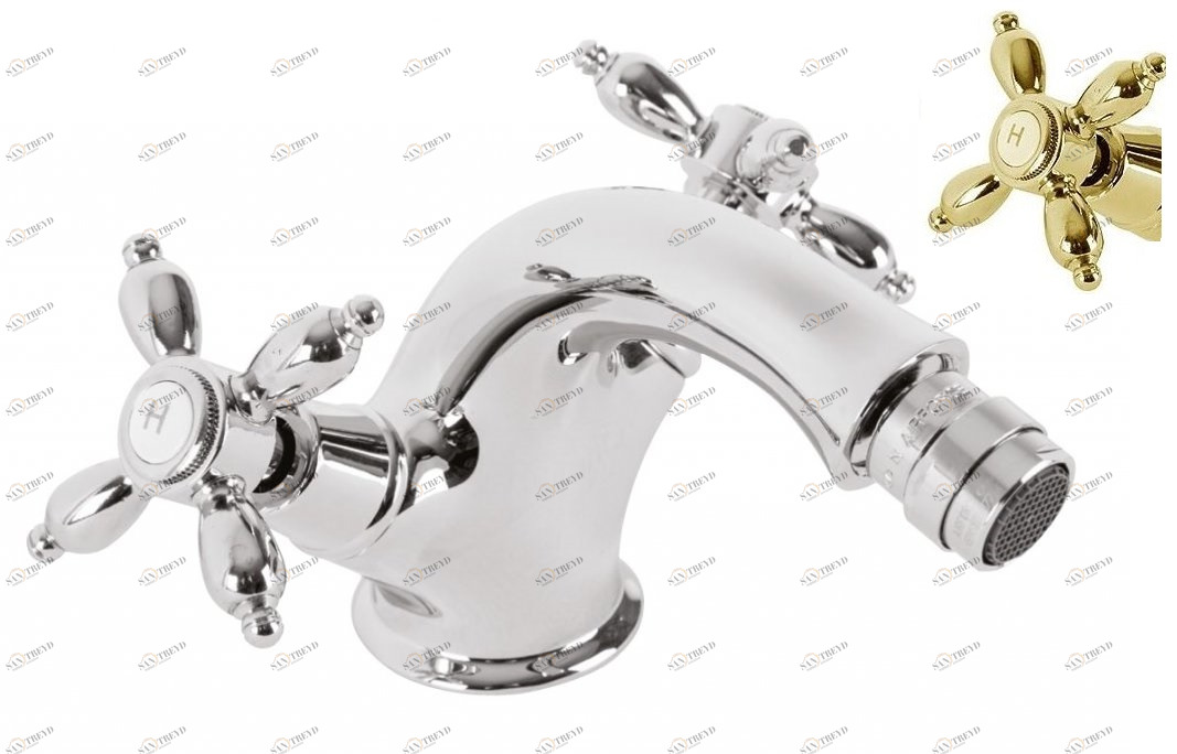 Смеситель для биде CEZARES NOSTALGIA-BS1-03/24