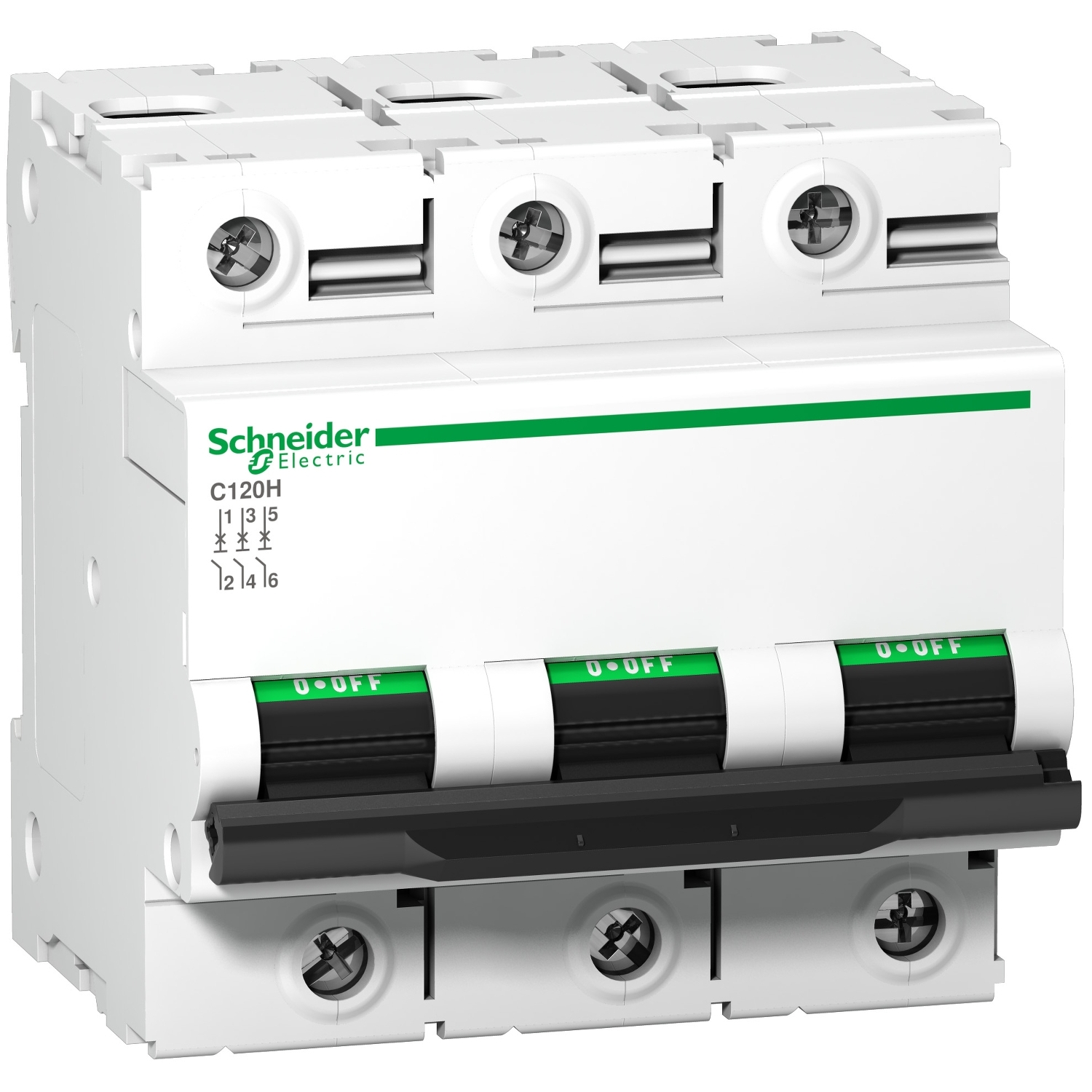 A9N18470 Автоматический выключатель Acti9 3P 125А (C) 15кА Schneider Electric Acti 9 