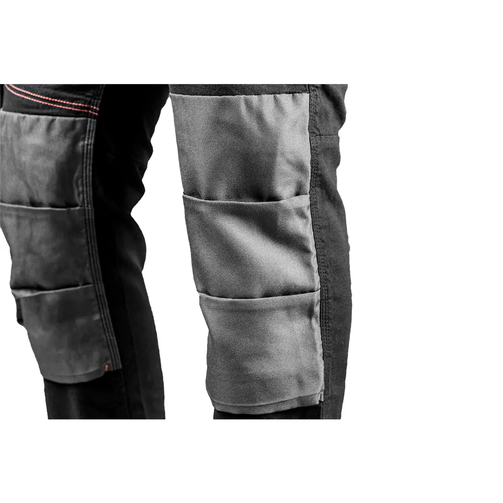 Брюки рабочие Neo Tools HD Slim черные/серые размер M рост 178-181 83304012 STLM-2073839  - Вид №1