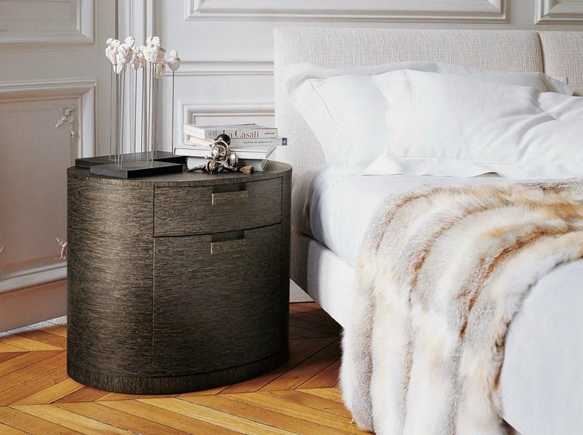 Maxalto Овальная тумбочка из дерева с ящиками Amphora sun-id-1394346 - Вид №1