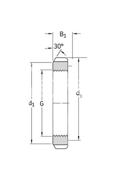 IS2121 Гайка KM16 ISKRA  - Вид №1