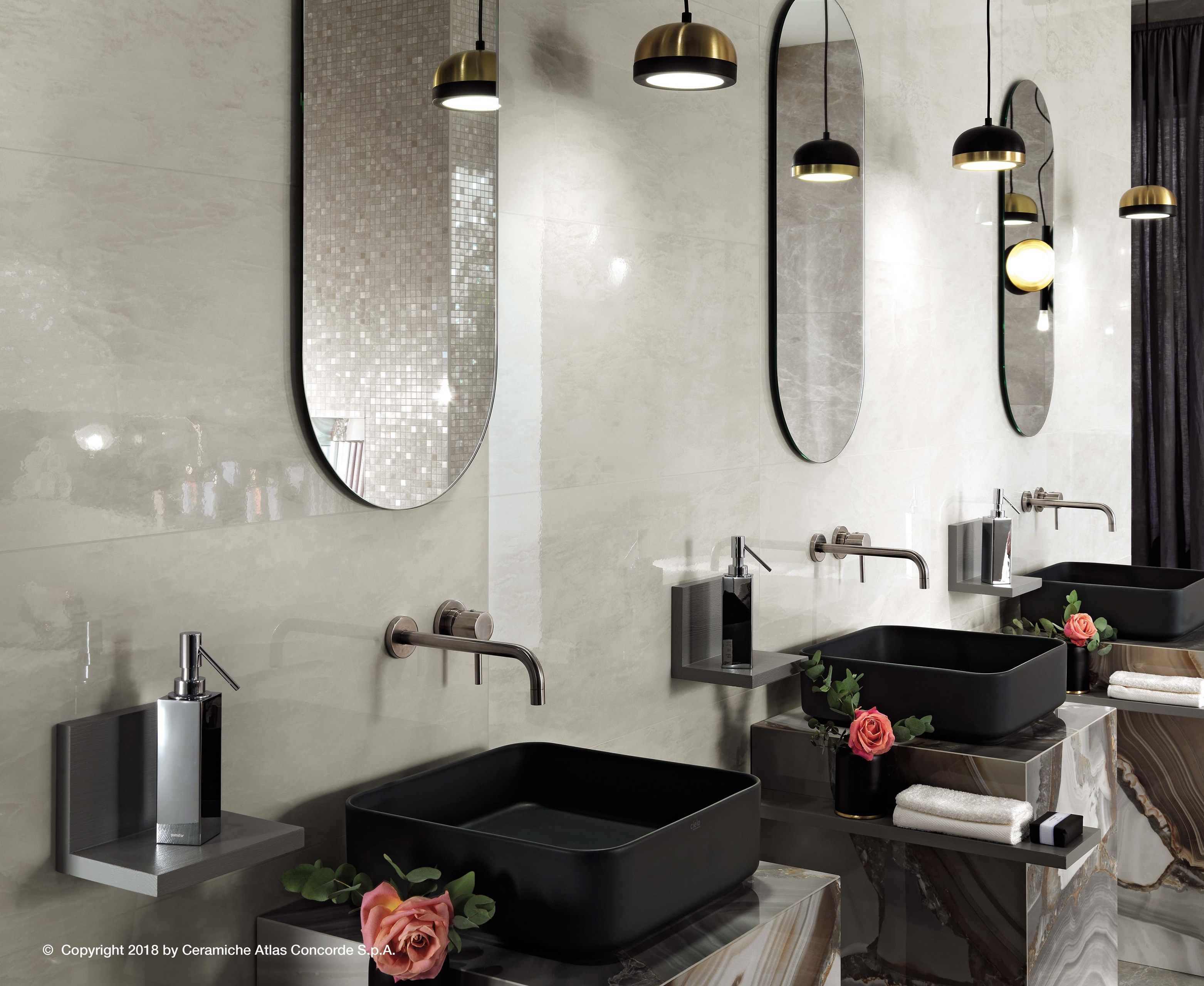 Белое керамическое покрытие с эффектом мрамора Atlas Concorde Marvel Edge ARCH-00064701 - Вид №2