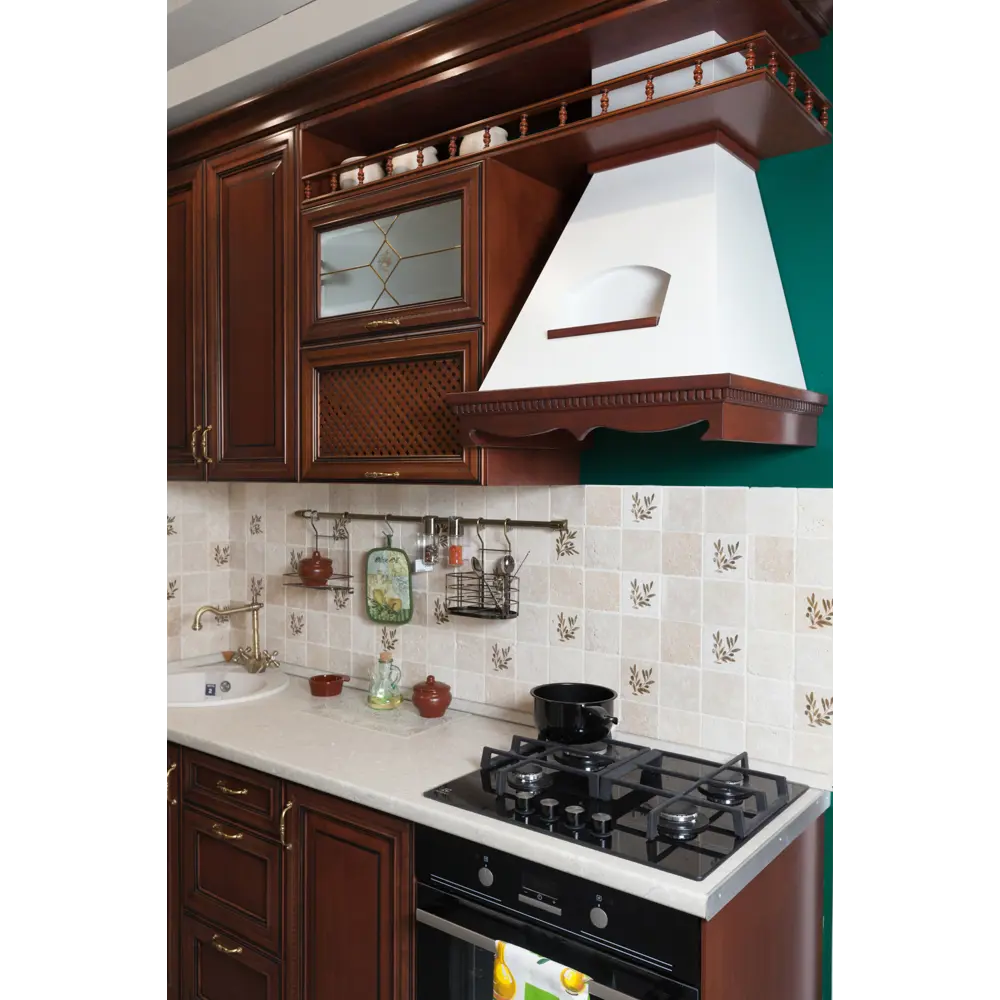 Вставка настенная Provance Оливки 6 10x10 см матовая цвет белый 16993406 STLM-2158333 Santreyd - Вид №5
