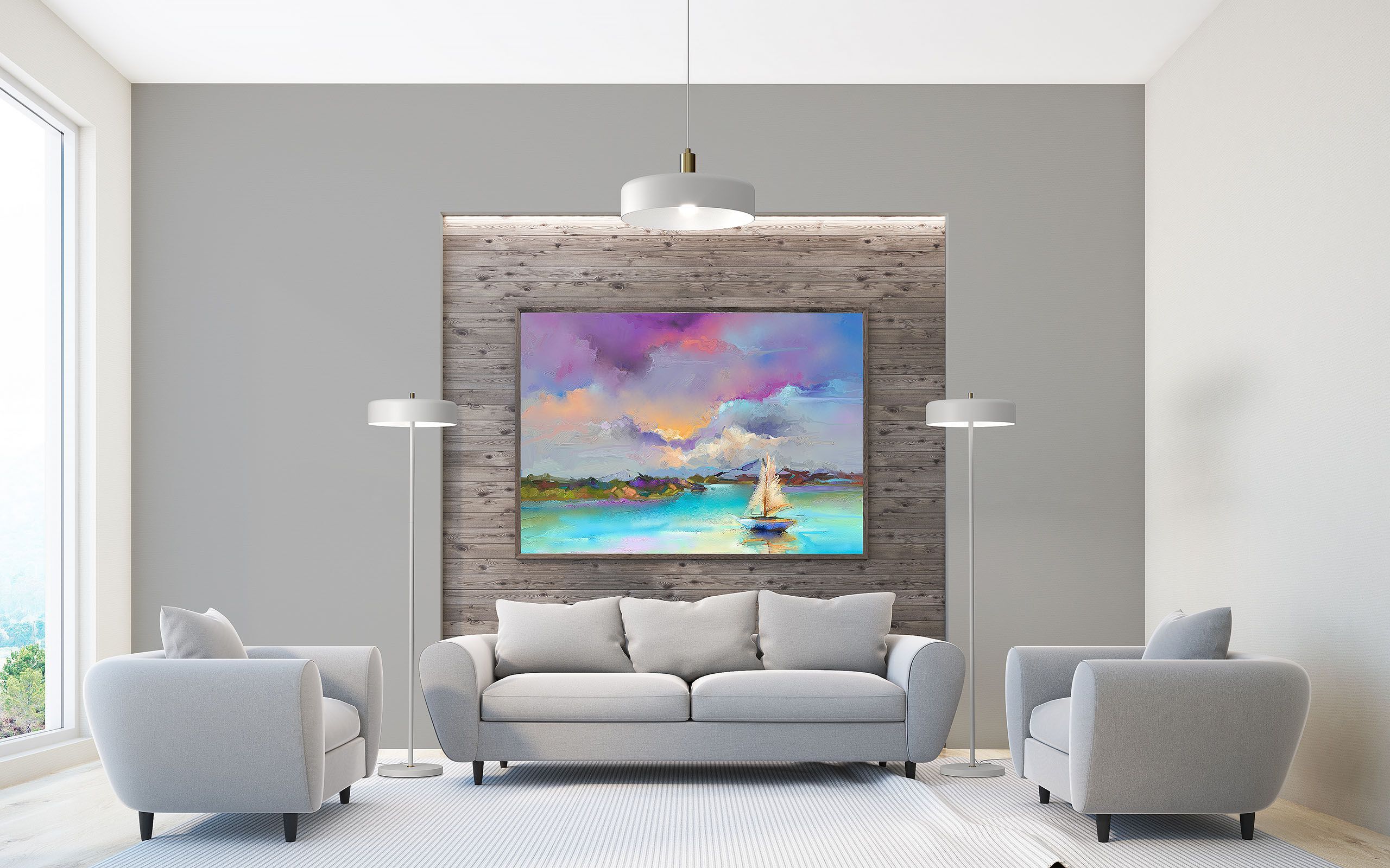 Металлический подвесной светильник Valaisin Grönlund Trendo ARCH-00022761 - Вид №9