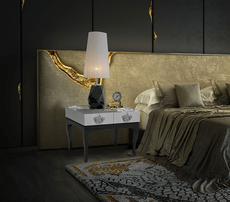 0-094 прикроватная тумбочка Тринити Boca Do Lobo  - Вид №23