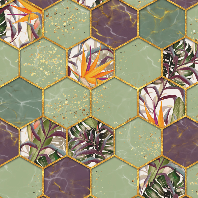 Стеновые панели - Тропики ларч LIGRON LIST146 2273 - Вид №4