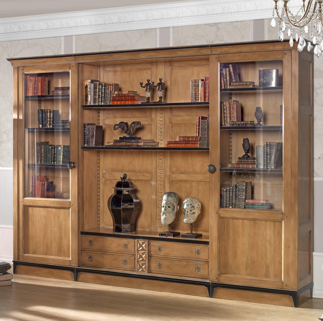 009373 Шкаф книжный бежевый AM Classic Romeo Santreyd - Вид №1