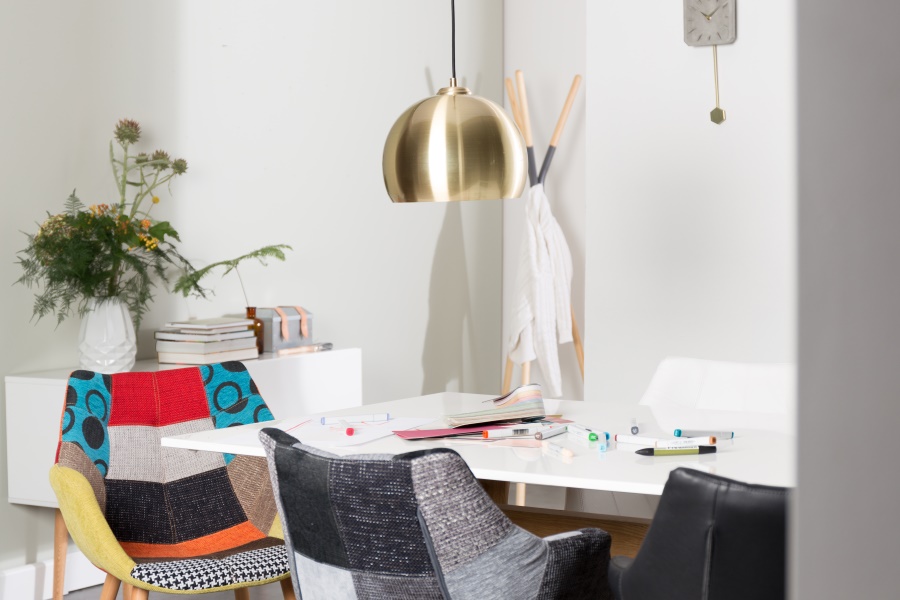 Лампа подвесная Big Glow, золотая Zuiver 5300081 - Вид №4