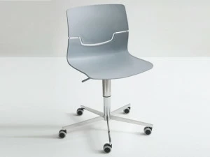 GABER Стул из технополимера на 5 спиц с колесами Slot