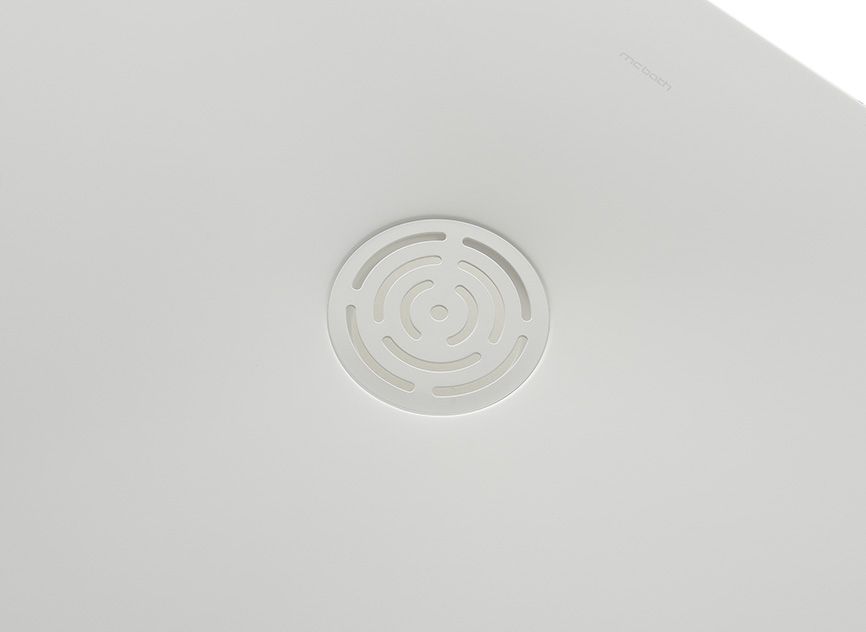 MCBATH Centuria Smooth 100x80 прямоугольный белый sun-id-1959503 - Вид №2