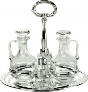 10638869 Schiavon Набор для специй Schiavon "Инглезе" 22см (посеребрение) Посеребрение