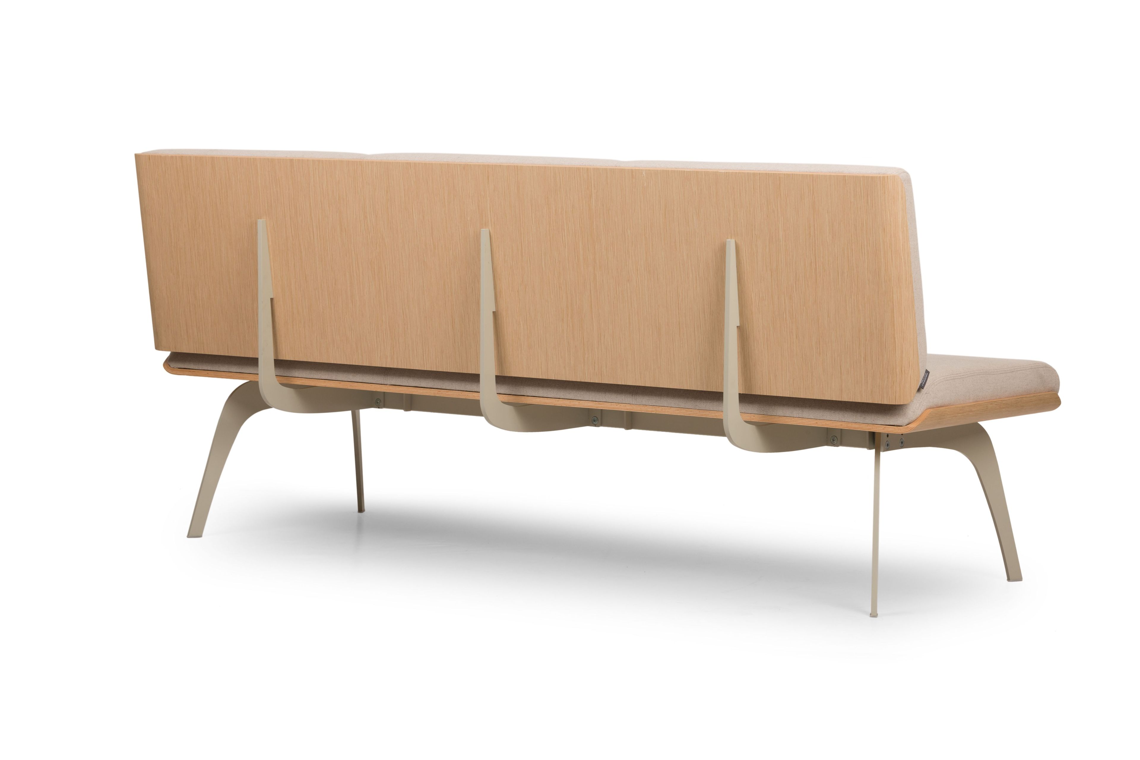 Тканевая скамья со спинкой True Design Millepiedi ARCH-00124671 - Вид №1