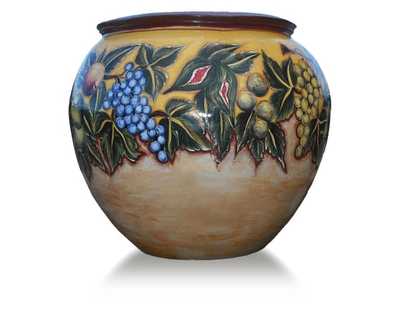 Терракотовый горшок Grandi Maioliche Ficola шаровые орки ARCH-00077940