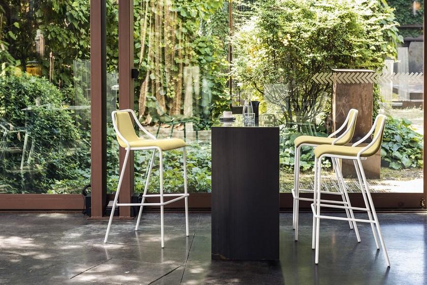 Midj Табурет металлический высокий со спинкой Ola sun-id-1460192 - Вид №4