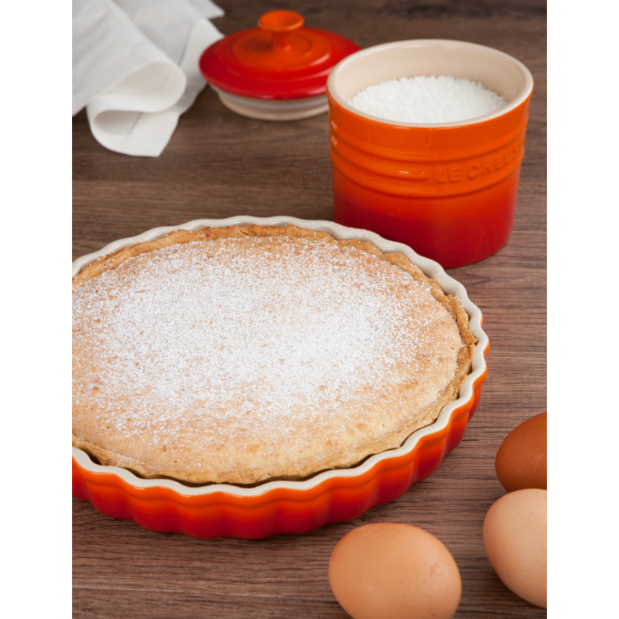 Форма рифленая для выпечки Le Creuset, каменная керамика, Ø28 см, розовая 91015928401100 - Вид №3