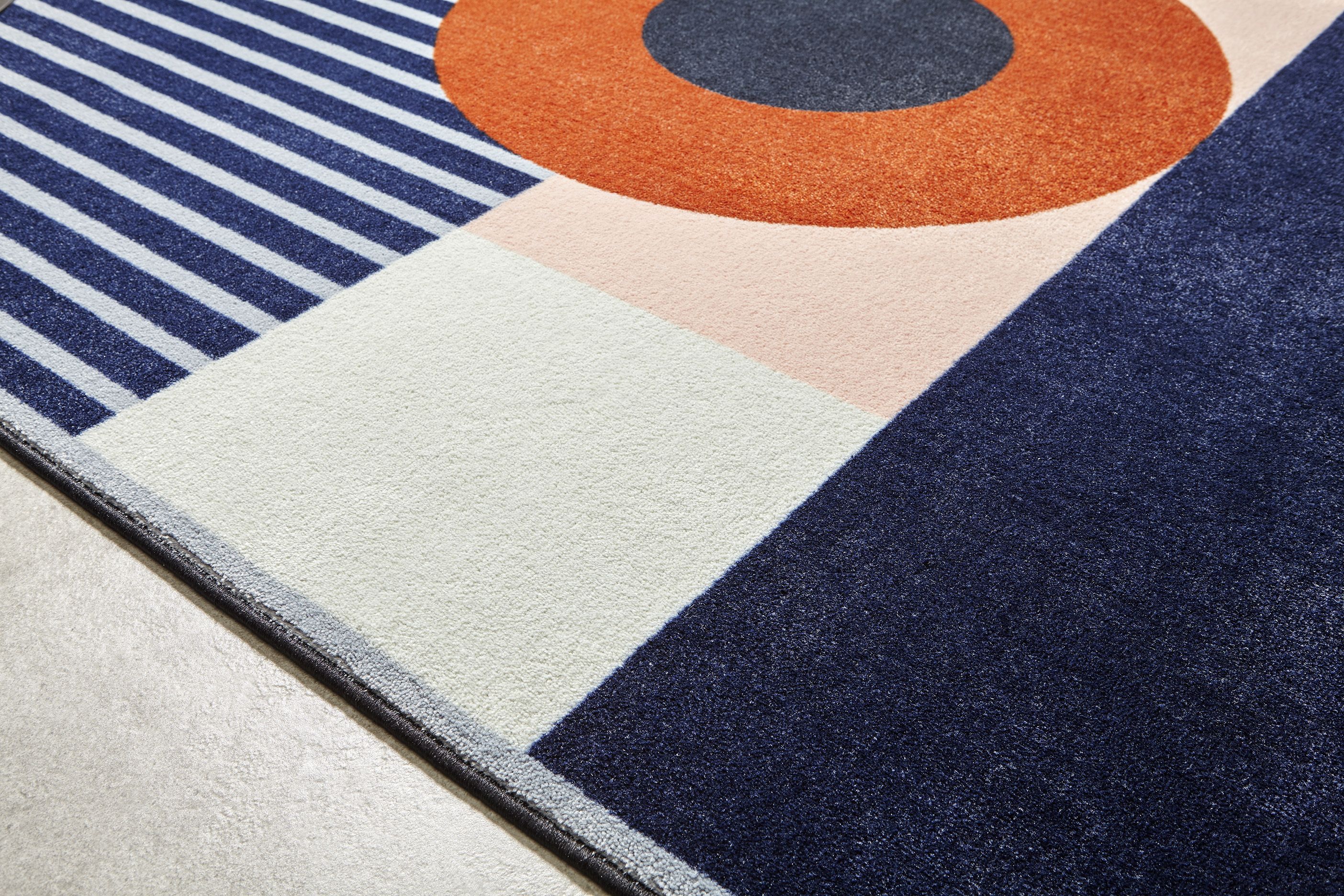 Узорчатый прямоугольный коврик для ванной комнаты Antoniolupi летающая геометрия ARCH-00051648 - Вид №2