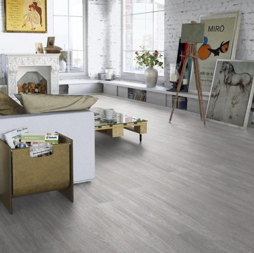 Виниловый ламинат Tarkett Lounge Studio Дуб с брашью (Текстурированная) 914,4х152,4/101,6 мм 1000901239 - Вид №9