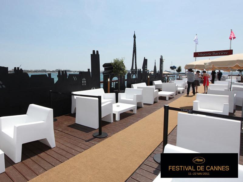 VONDOM Табурет садовый из смолы Jut sun-id-1440774 - Вид №2