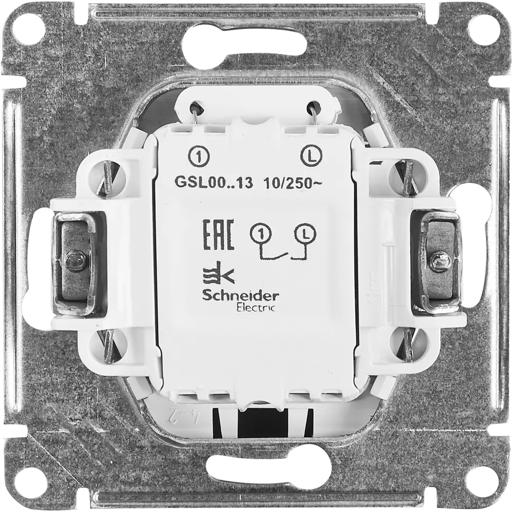 Выключатель Schneider Electric Glossa — стильное решение для управления освещением 86710474 STLM-0070844 - Вид №2